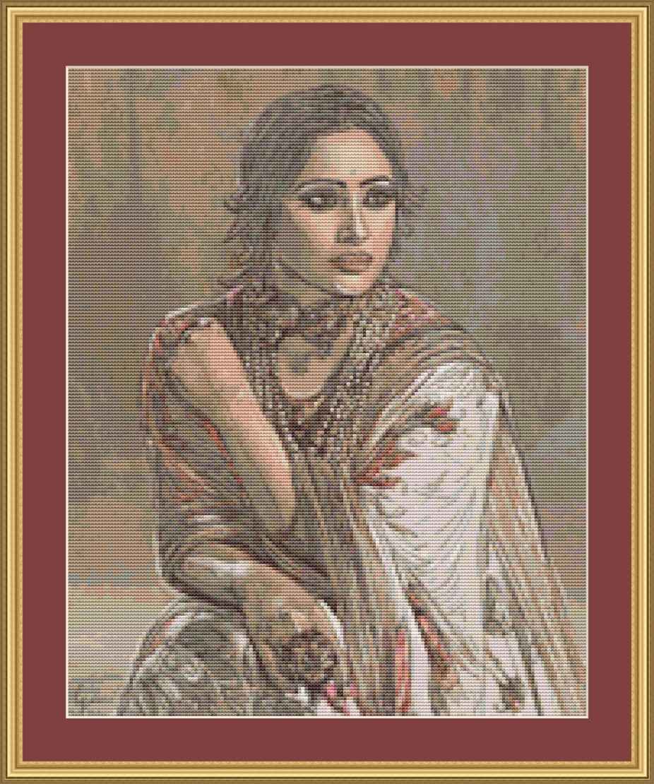 Beauty Cross Stitch Pattern by Avalon Cross Stitch, Needle Craft