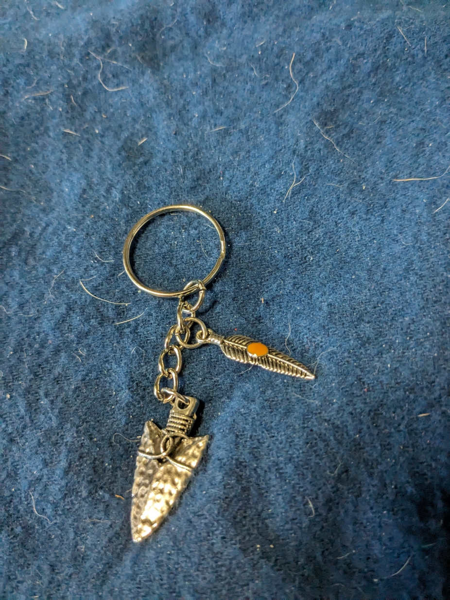 Arrowhead keychain by Orions Mom, Keyrings/Keychains