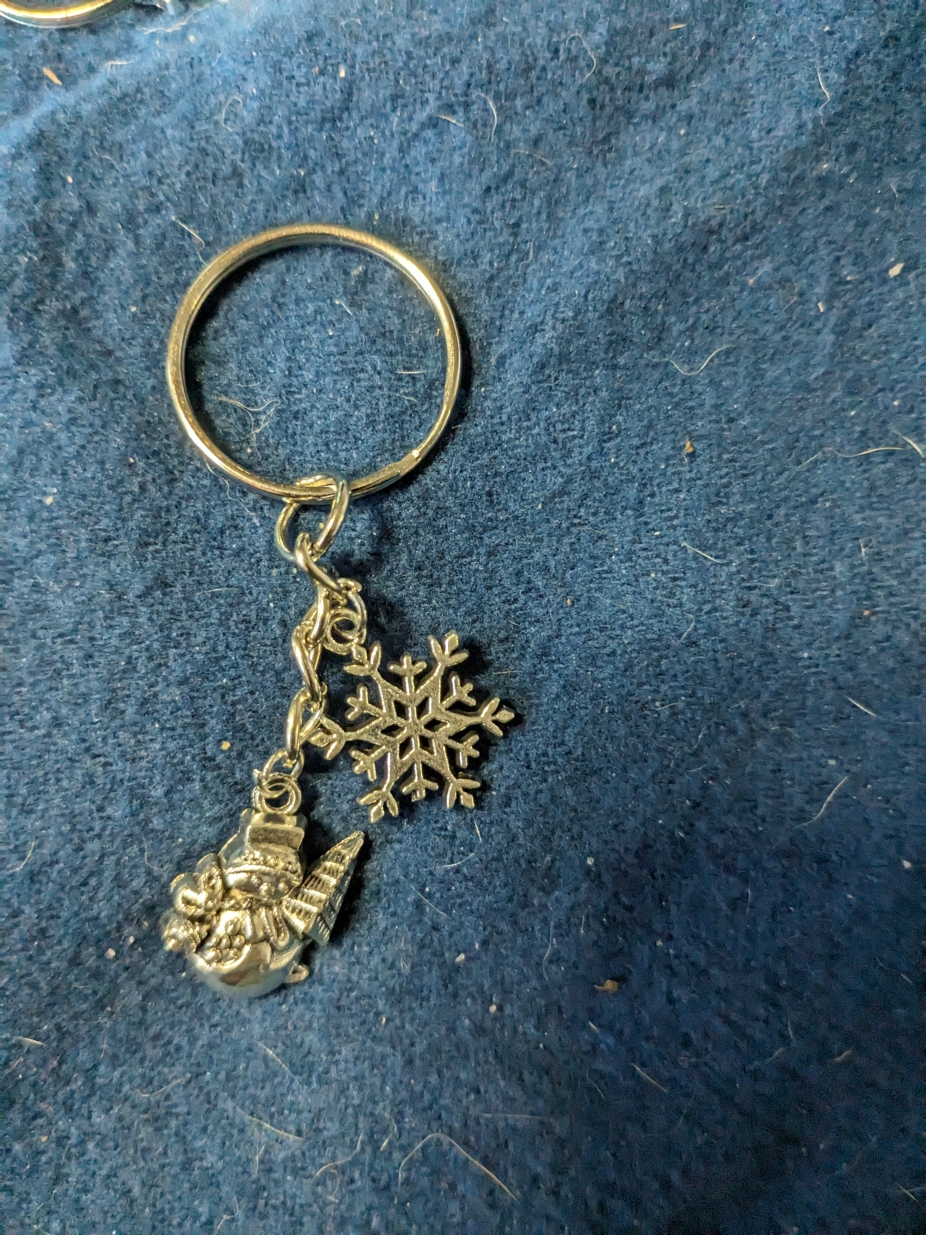 Christmas keychain 8 by Orions Mom, Keyrings/Keychains