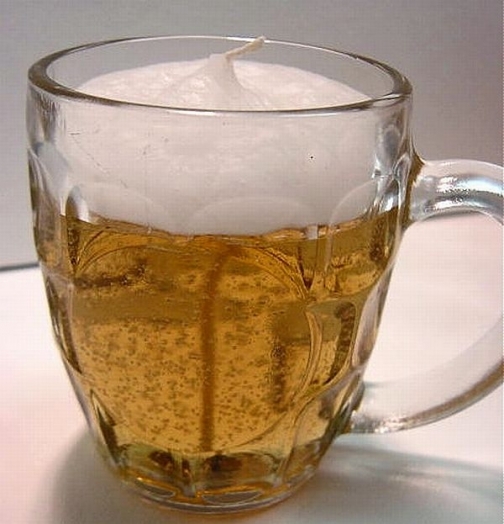 10 oz Beer Mug Candle by Country Creek Crafter, Candlemaking