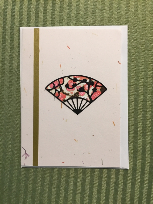 japanese fan cardmelissacraftemporium greeting cards