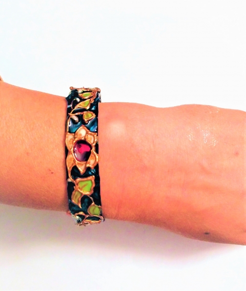 turquoise indian bangles
