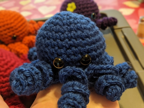 small stuffed octopus