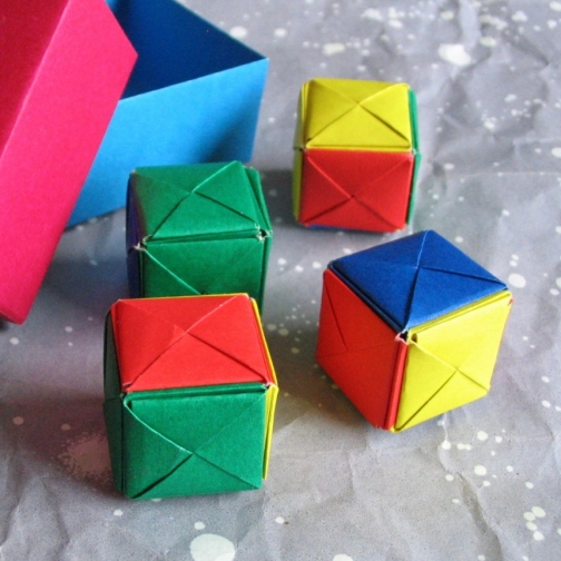 4-Cube Puzzle by DingoLux, on iCraftGifts.com