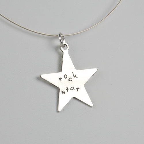 Rock Star Sterling Silver Necklace by MandalaDesignStudio, Chokers