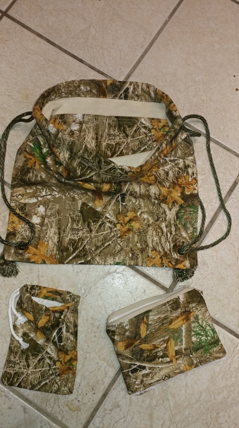 realtree drawstring bag
