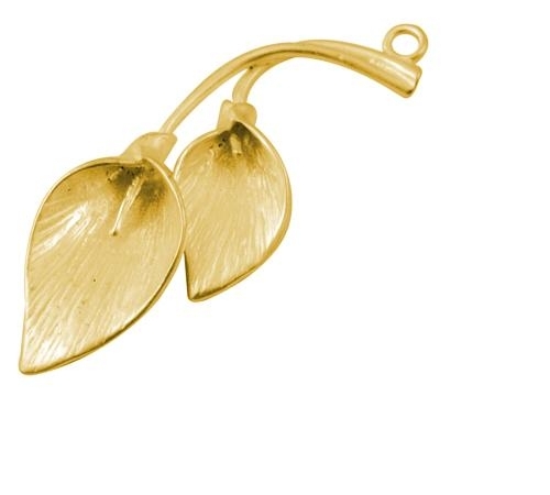 Brass Calla Lilies (1 by Jan Everett, Supplies Handmade