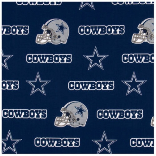 Dallas Cowboys Bandana - 22 x22 NFL - Handmade by Beautiful Handmades