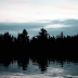 Lake Sunset & Forest, Algonquin Park, Photo Print 8' x 6'   