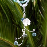 Frost Blossom Vine Necklace