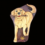 Golden Retriever Puzzle Box