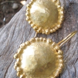 Gold plated Sterling Silver earrings