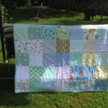 one of a kind baby quilt