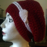 Red slouchy hat