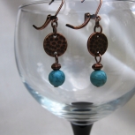 Pretty turquoise dangles