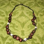  Handmade necklace for your enjoyment.