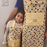 Adult and Child matching Apron