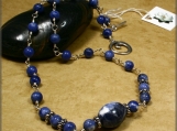 Bali Sodalite Link Necklace