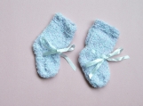 Blue Booties for Baby (Blue)