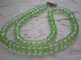 Green Ocean Czech Glass beads. Just so LOVELY!!!!