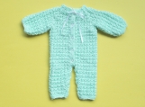 Hand-Knitted Baby Jump Suit (Green)
