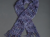 Lady's Blue Scarf 