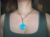 Bold Beautiful affordable Turquoise Necklace *FREE SHIPPING in GTA*