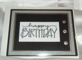 Happy Birthday - Blank Card