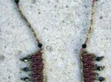 Netted Beaded Necklace Very Chic
