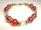 Cherry Blush Bracelet-(beaded)