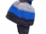 Handmade loop velvet ear protectors, woolen hats for warmth, ski