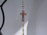 Cross suncatcher