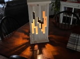 LL-1708 Wood Lantern