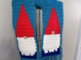 Red Hat Garden Gnome scarf