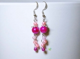 RnJ_PearlsFloral_Pink Earring 925 SilverWire