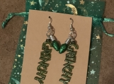 Green Grinchy Earrings