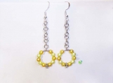 RnJ_PearlsChain_Gold Earring 925 SilverWire