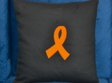 Toss Pillow Cover - Autism Ribbon