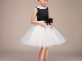 White Short Flower Girl Dress Birthday Party Dress Girl Dress