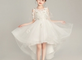 Cream Color Flower Girl Dress Birthday Part Dress 