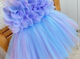 Cute Flower Girl Dress Tulle Birthday Dress 