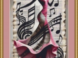 Dancing To Music 2 Cross Stitch Pattern