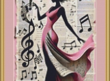 Dancing To Music 3 Cross Stitch Pattern