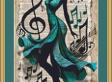 Dancing To Music 5 Cross Stitch Pattern