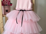 Pink Princess Tutu Dress Flower Girl Dress Birthday Dress