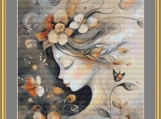 Profile Cross Stitch Pattern