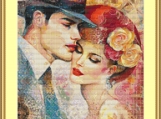 Romantic Moment Cross Stitch Pattern