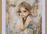 Sweet Fairy Cross Stitch Pattern