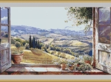 Tranquil Countryside Cross Stitch Pattern