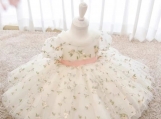 Tulle Princess Flower Girl Dress Birthday Dress